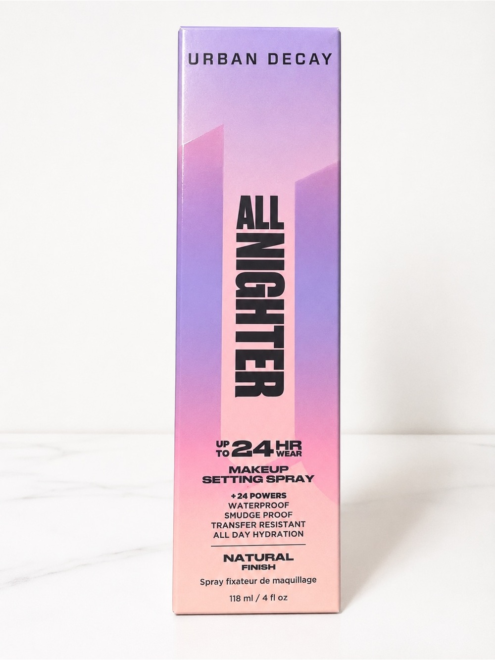 Urban Decay All Nighter Makeup Setting Spray - Pink & Purple Gradient